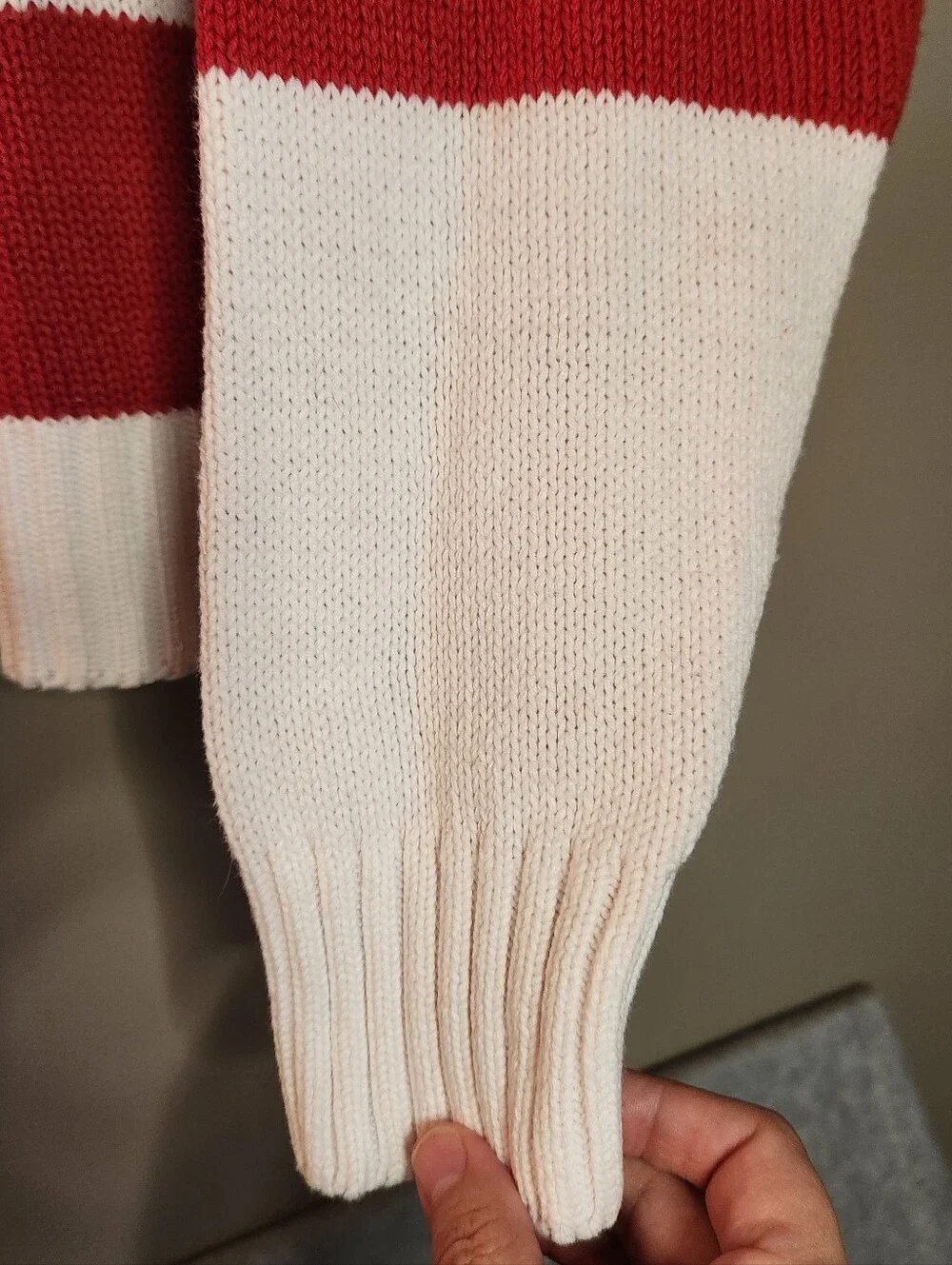 Vintage Izod Lacoste Striped Crewneck Sweater Size Medium